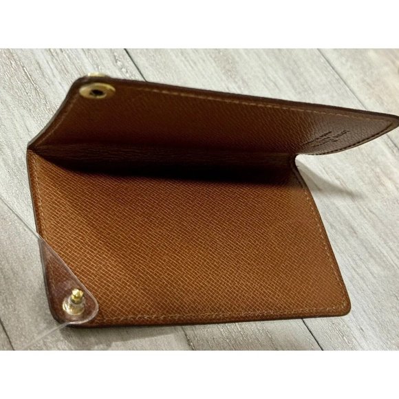 Louis Vuitton Vintage Monogram Travel Card Case 1980’s *AUTHENTIC* - Picture 10 of 15